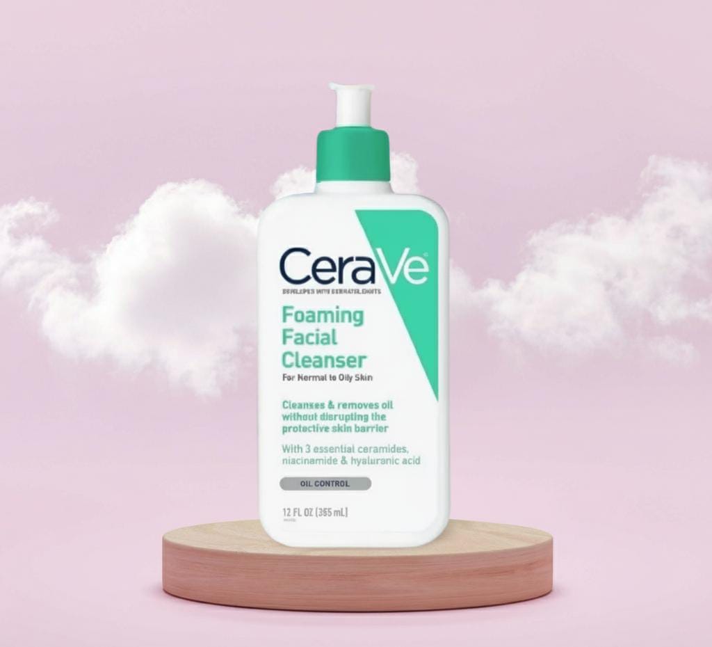 CeraVe Foaming Cleanser: Your Skin's Daily Refresh! 53% Off on this week