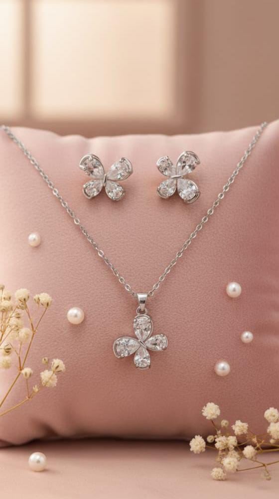 One Carat Butterfly Elegance Set β Now at 50% OFF! This week