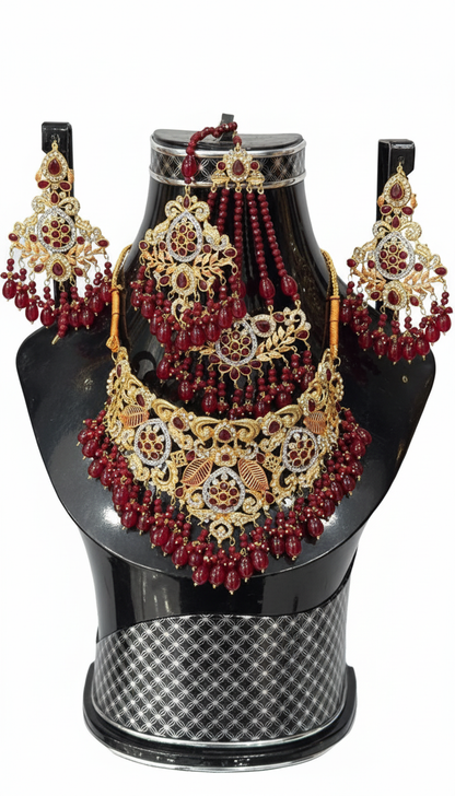 Royal Heritage Bridal Jewelry Set – Elegant & Classy