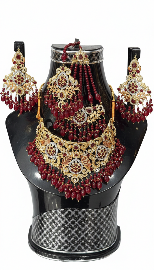 Royal Heritage Bridal Jewelry Set – Elegant & Classy