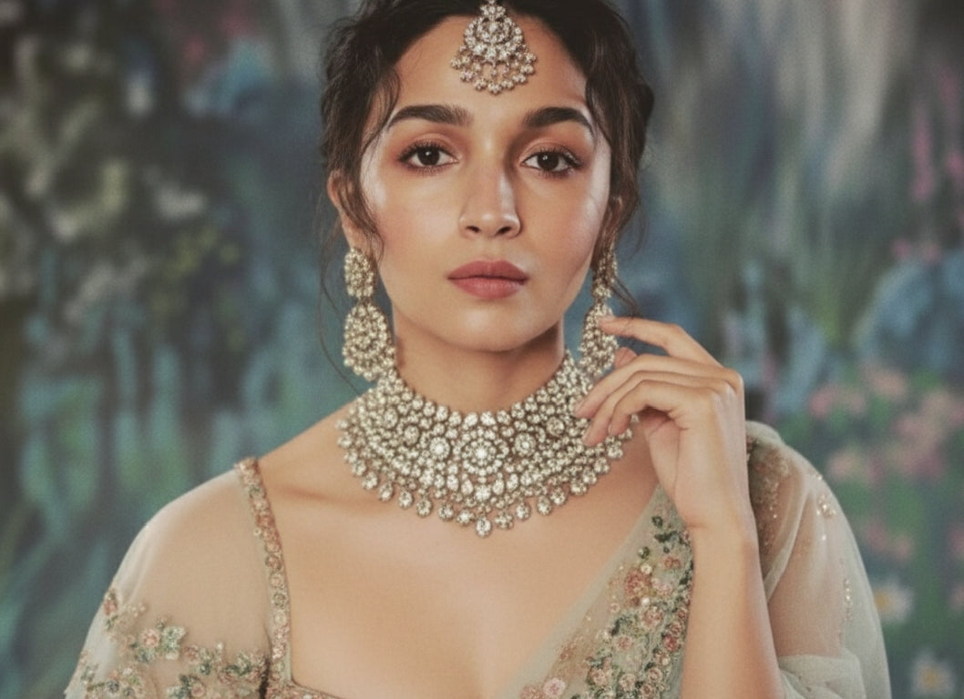 Royal  Indian Kundan Bridal Jewelry Set – Complete Traditional Wedding Ensemble