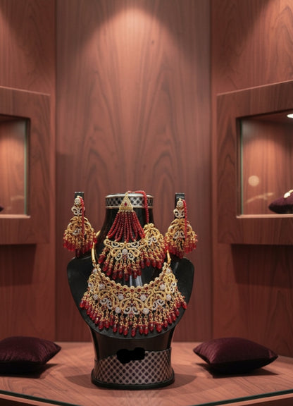 Gold Bridal Jewelry Set – Complete Wedding Ensemble