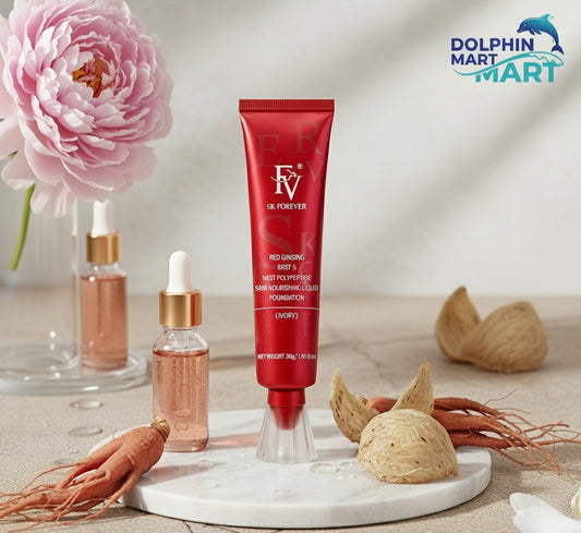 100% Original FV Chinese Red Face Liquid Waterproof Foundation 30g