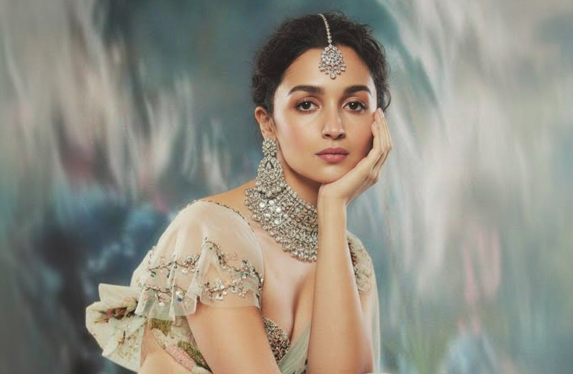 Royal  Indian Kundan Bridal Jewelry Set – Complete Traditional Wedding Ensemble