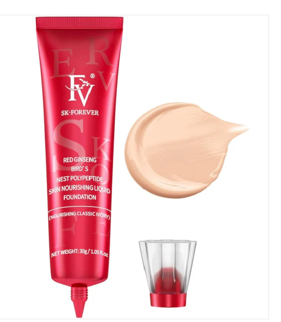 FV Liquid Foundation — Full Coverage, Matte & Waterproof Finish