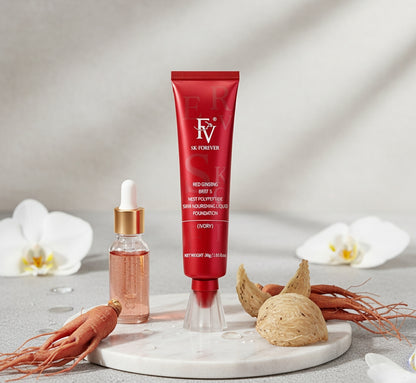 100% Original FV Chinese Red Face Liquid Waterproof Foundation 30g