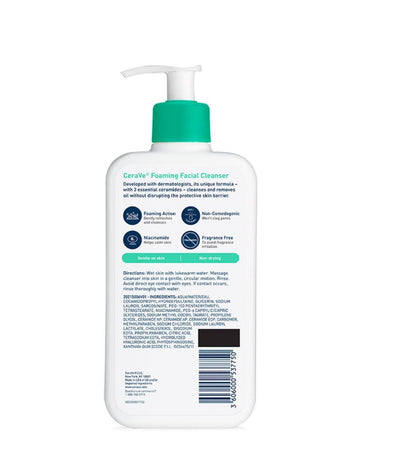 CeraVe Foaming Facial Cleanser — Normal to Oily Skin